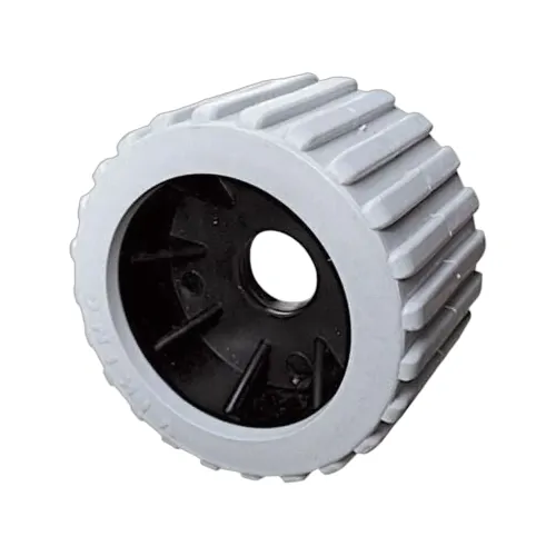 Ribbed Grey Wobble Roller 26mm