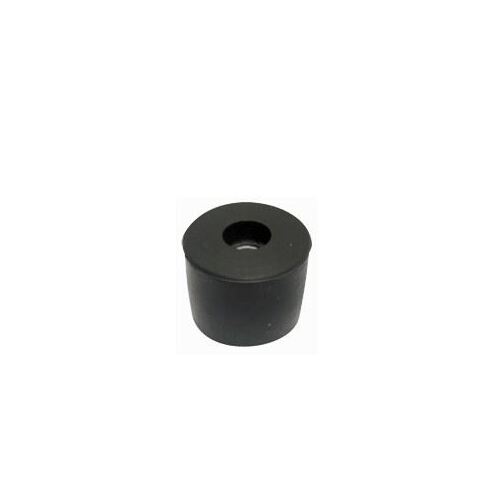 2 1/2" Round Cap Black 17mm