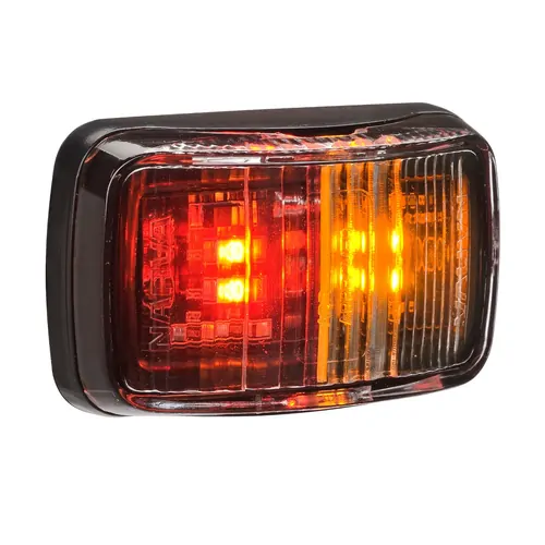 Narva 12V Side Marker Lamp Red/Amber Blister Of 1