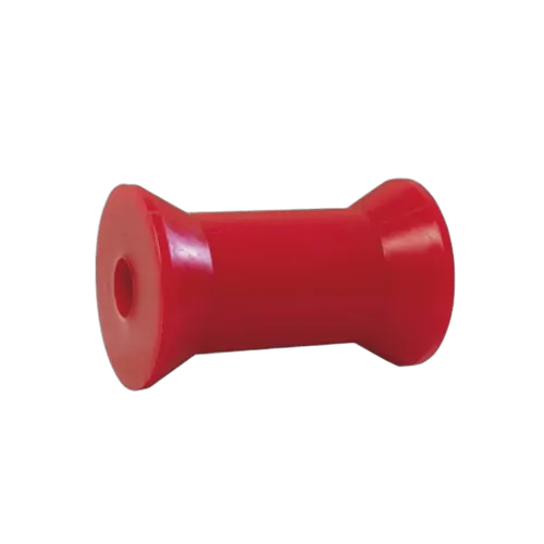 4" Keel Roller Red 17mm