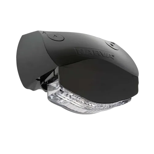 Narva 9-33 Volt Model 16 5 Led Licence Plate Lamp Black Housing And 0.5M Cable