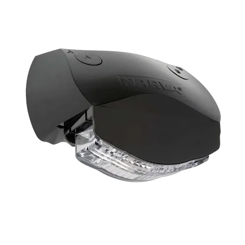 Narva 9-33 Volt Model 16 5 Led Licence Plate Lamp Black Housing And 2.5M Cable