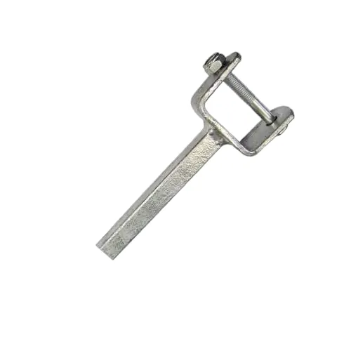 12" Wood Yoke Straight - 19mm Stem Galvanised