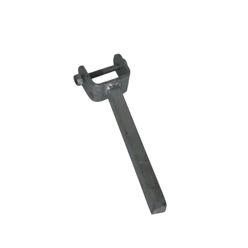 8" Narrow Wood Yoke -Straight With 45mm x 25mm Bracket