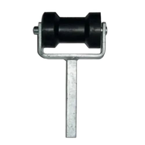 4 1/2" Flat Stem Bracket & Keel Roller Assembly