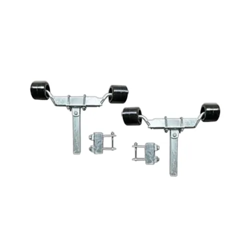 Twin Front Adjustable Wobble Roller Assembly - 3" x 2"