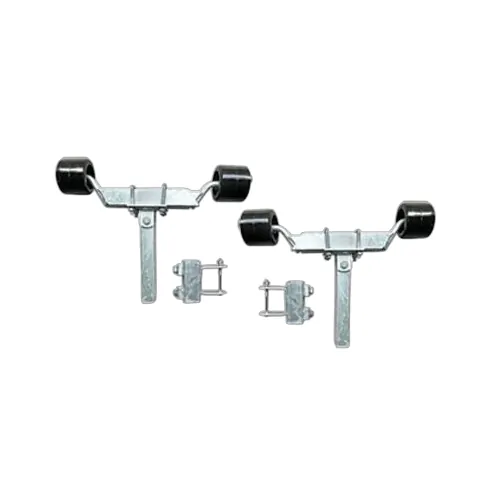 Twin Front Adjustable Wobble Roller Assembly - 4" x 2"