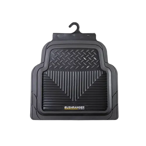 Mud Tamer Floor Mats | Rear | Black