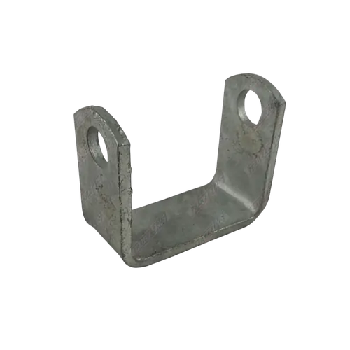 3" Flat Bracket 17mm - Galvanised