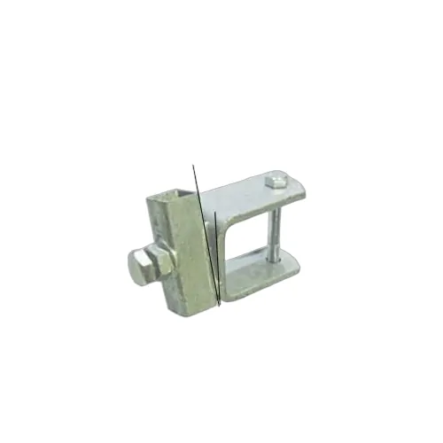 2" x 2" Tube Side Adjuster Bracket - Galvanised - Left