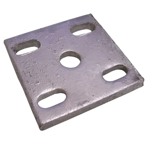 Fish Plate 8mm suit 60mm Springs, 1/2" U-bolt