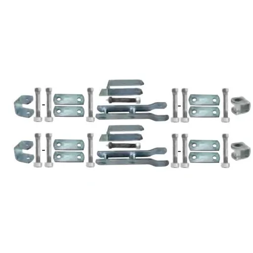 Tandem Axle 45mm Shackle Spring Hanger Kit - 9/16" Bush