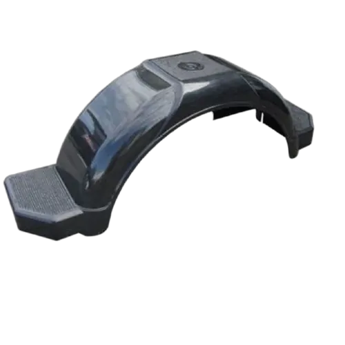 Black Plastic Trailer Mudguard 14" / 15" PVC (Mudflap not included) Each