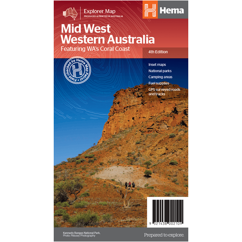Mid West Western Australia Map