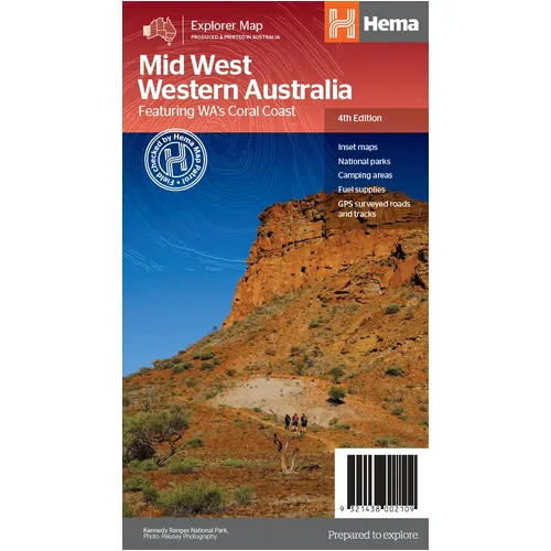 Mid West Western Australia Map