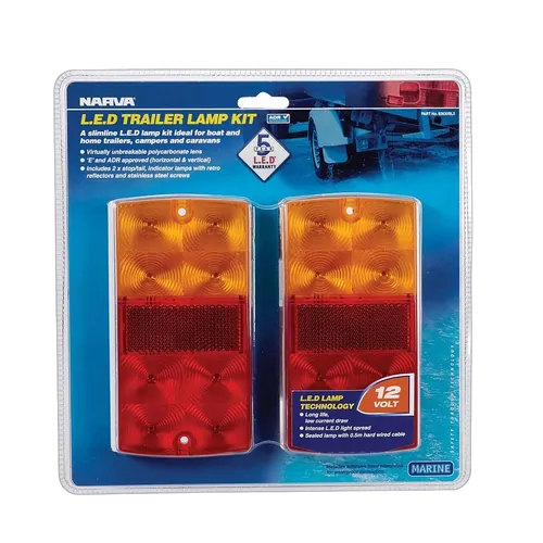 Narva 12 Volt Led Slimline Trailer Lamp Pack