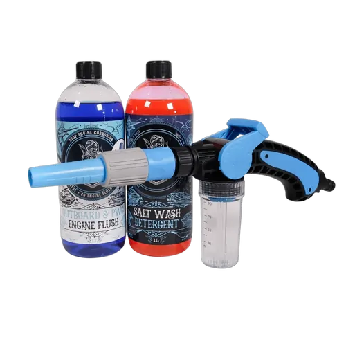 Salty Captains Wash & Flush Rescue Package 1L (Boxed)