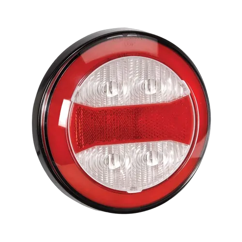 Narva 9-33 Volt Model 43 Led Rear Stop And Direction Indicator Lamp With Red Led Tail Ring