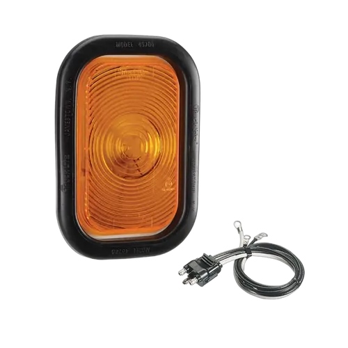 Narva 12 Volt Sealed Rear Direction Indicator Lamp Kit (Amber) With Vinyl Grommet