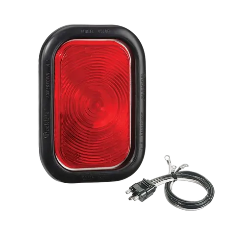 Narva 12 Volt Sealed Rear Stop/Tail Lamp Kit (Red) With Vinyl Grommet
