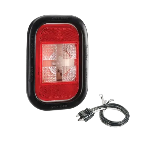 Narva 12 Volt Sealed Reverse Lamp Kit With In-Built Retro Reflector And Vinyl Grommet