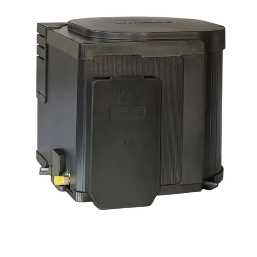 Truma Ultra Rapid 14l Hot Water Service - Gas & Electric w/ Black Cowl Door