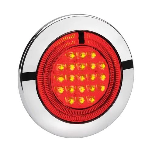 Narva 9-33 Volt Model 56 Led Rear Stop Lamp (Red) With Red Led Tail Ring