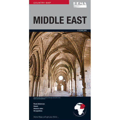 Middle East Deluxe Map