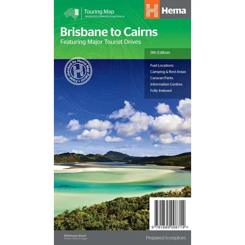 Brisbane to Cairns Map