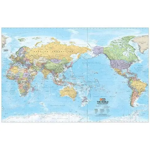 World Mega Map - 2320x1511 - Laminated