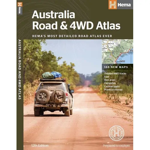 Australia Road & 4WD Atlas (Perfect Bound) - 252 x 345mm