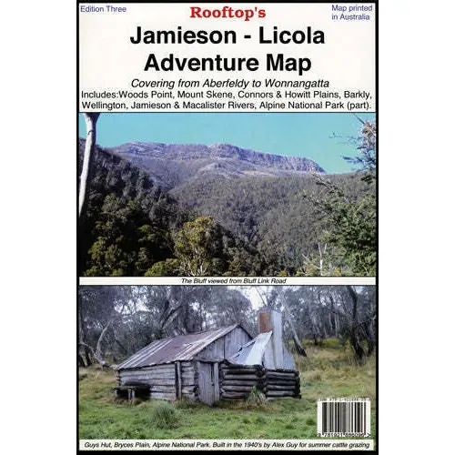 Jamieson - Licola Map