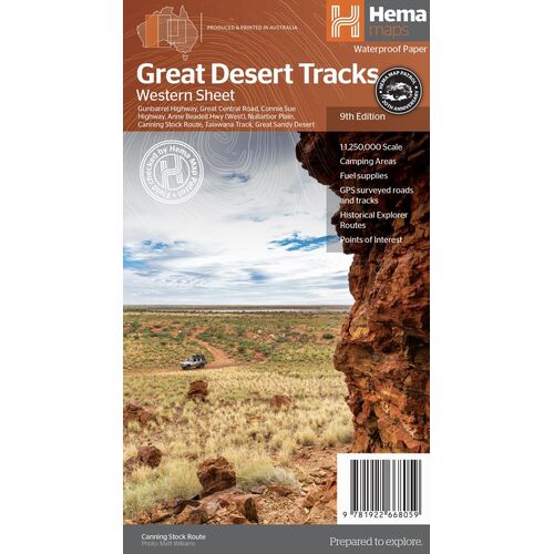 Great Desert Tracks Western Sheet