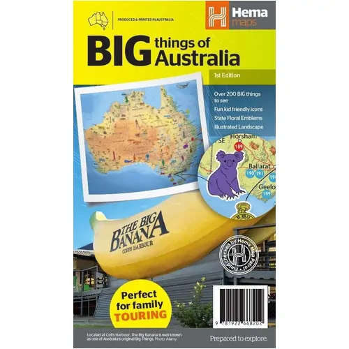 Big things of Australia Map
