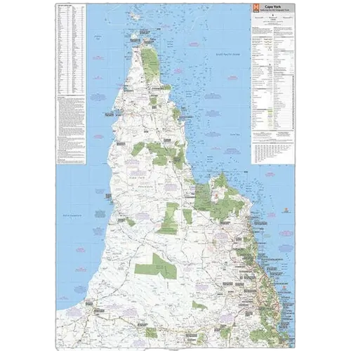 Cape York Supermap - 1000x1430 - Unlaminated