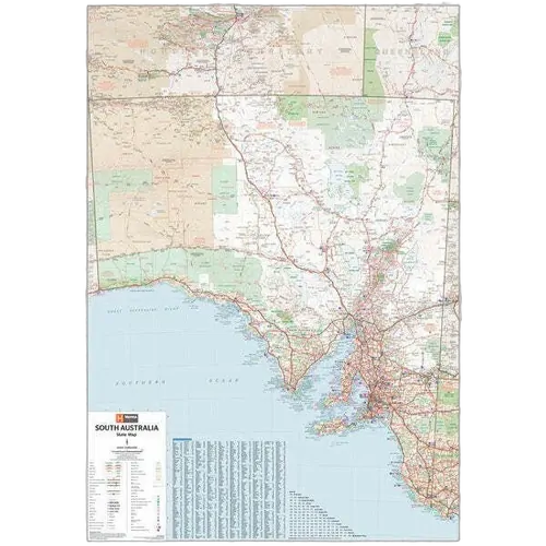 South Australia State Map - 700x1000 - Unlaminated