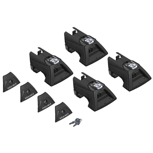 LockNLoad Flush Rail Leg Kit Isuzu D-Max DC21+ Crossbar ready kit