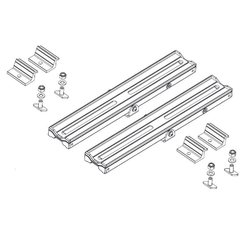 Yakima LockNLoad Platform Pivot Mounts Wide x2 kit - 9861005