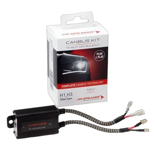JW Speaker Led H1/H3 Canbus Harness Kit