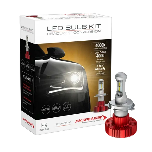 Model 4000 - 12/24V Led Bulb Kit 6000K - Hb5/9007