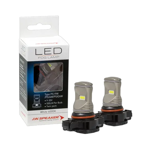 Led Fog Bulb - 12/24V 6000K - Ps19W/Ps24W/Psx24W