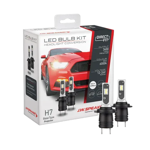 Direct Fit - 12/24V Led Bulb Kit 6000K - H7 Projector