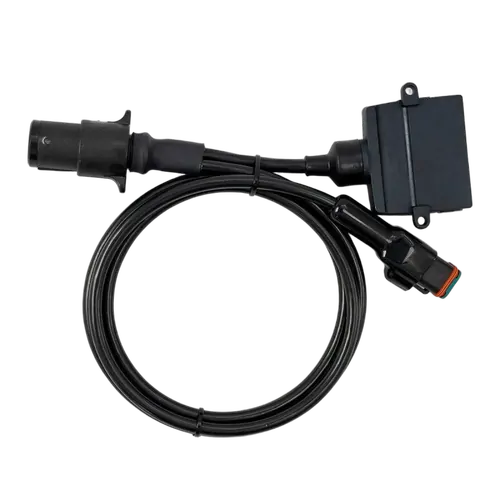 Adapter Small Round 7 pin to Flat 7 pin socket