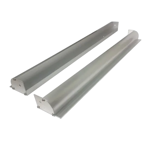 Aluminium Solar Panel Bracket - 670mm (Set of 2) Outer Mounting Lip