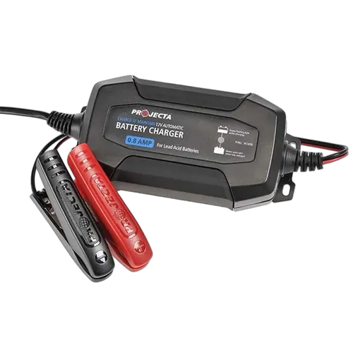 Projecta 0.8 Amp 12V 4 Stage Automatic Battery Charger