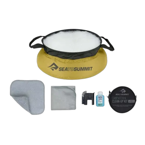 Camp Kitchen Clean-Up Kit inc Soap 6 Piece Set