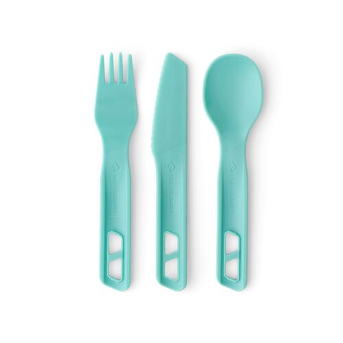 SEA TO SUMMIT Passage Cutlery Set - [3 Piece] Blue