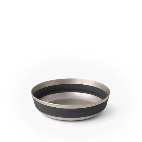 SEA TO SUMMIT Detour Stainless Steel Collapsible Bowl - L Black