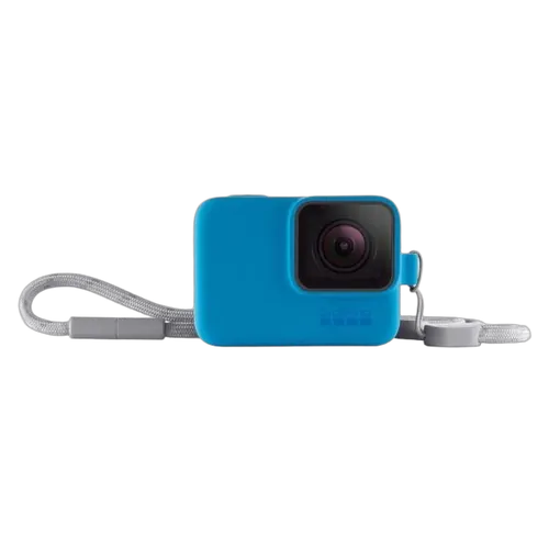 GoPro Sleeve + Lanyard [Blue]