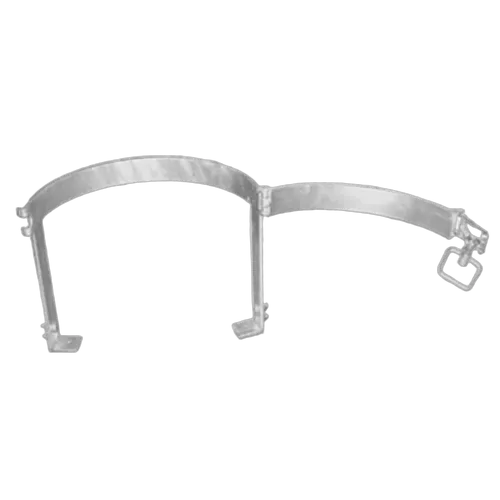 Supex Gas Bottle Holder - Adjustable, Weld On, Front Opening Small